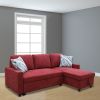 Rad Flannelette 4-Piece Couch Living Room Sofabed