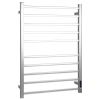 10 Bar Towel Warmer Wall Mounted Electric Heated Towel Rack with Built-in Timer