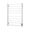 10 Bar Towel Warmer Wall Mounted Electric Heated Towel Rack with Built-in Timer