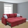 Rad Flannelette 4-Piece Couch Living Room Sofabed