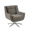 Swivel Lounge Chair, Star Based Swivel