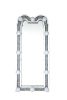 ACME Noralie Accent Floor Mirror in Mirrored & Faux Diamonds 97985