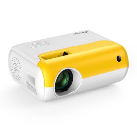 The New Children'S Smart Projector Hd Supports 1080P (Option: Blue and white basic version-EU)